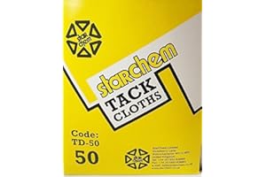 ENERJARY 50 x Tack Cloth Tack Rags TD-50 Starchem