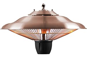 Heatlab IP34 Infrared Hanging Garden Outdoor Indoor Patio Heater 2kW Copper