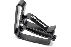 Walker's Game Ear Belt Clip Halter für Ohrenschützer, Brillen, Seile usw., Schwarz, Einheitsgröße (GWP-BELTLOOP)