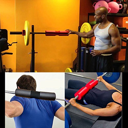 Latinaric Sport Fitness Hals Schulter Nackenpolster Nackenschutz für Langhantelstange - 2