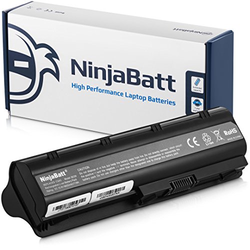 Ninjabatt 9 Zellen Laptop-Akku für HP 593553-001 593554-001 MU06 593562-001 Pavilion G6 HSTNN-LB0W HSTNN-UB0W HSTNN-Q62C HSTNN-E08C HSTNN-DB0W WD548AA HSTNN-LB0Y HSTNN-LBOW Presario CQ56 CQ57