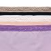 Intimate Portal Women Under the Bump Maternity Lace Knickers 3-Pk Purple Black Beige XL