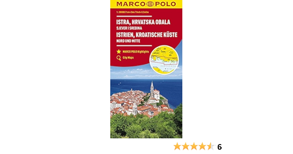 Marco Polo Karte Hr Istrien Kroatische Kuste 1 200 000 Nord Und Mitte Marco Polo Karten 1 200 000 Amazon De Collectif Bucher