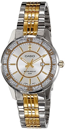 Casio Enticer Analog Silver Dial Womens Watch - LTP-1358SG-7AVDF (A898) RS.3596 (20.00% Off) - Amazon