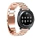 Produktbild Javpoo Ersatz-Bands kompatibel Samsung Gear Sport, Edelstahl Schnellspanner Watch Band Gurt Zubehör kompatibel Samsung Gear Sport Smartwatch Bands