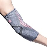 FREETOO Elbow Brace & Elbow Support Sleeve -GUARANTEED relief for Tennis elbow, Golfers Elbow, Arthritis, Injury recovery M