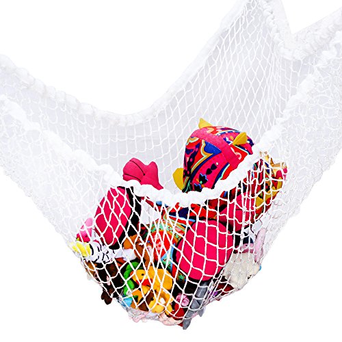 Accmart(TM) Jumbo Large Toy Hammock Net Organizer Holder Stuffed Animals Bath Kids Toys Organizer Storage