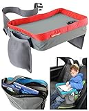 play tray transparent  Creative 7 Kinder Play Tray Spiel und Esstisch Knietablett Rot