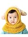 Sumolux 2015 Baby Girls/Boys Knitted Winter Warm Woolen Coif Hood Scarf Caps Hats Balaclavas Ginger