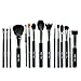 Professional Makeup Brushes By Bella and Bear. A Professional Quality 15 Piece Makeup Brush Set with Deluxe Case to Protect Your Brushes. Lynx Kabuki Brush included. Makes A Great Gift For Women