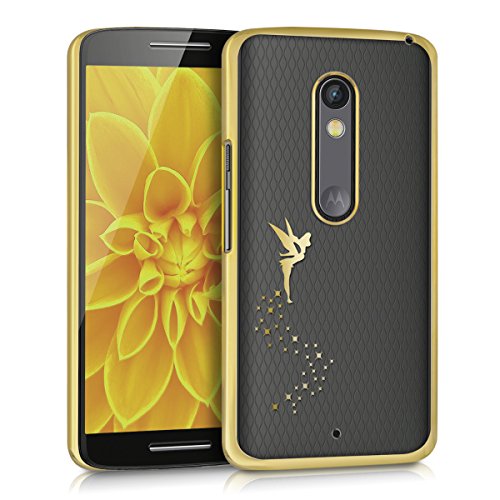 kwmobile Funda para Motorola Moto X Play - Case de s licona TPU - Cover Protector Trasero Claro dise o de Hada Dorado Transparente reviews kwmobile Funda para Motorola Moto X Play - Case de s licona TPU - Cover Protector Trasero Claro dise o de Hada Dorado Transparente