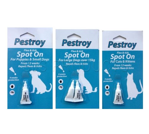 Brand-New-CatKittenPuppySmall-DogLarge-Dog-Flea-Tick-treatment-Free-Delivery