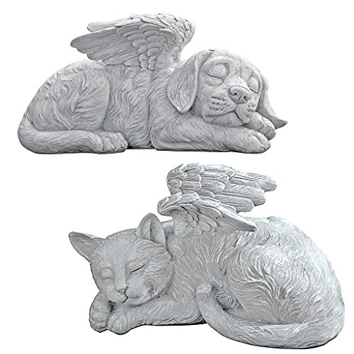 Design Toscano Hundedenkmal, Tierstatue in Engelsform - 2