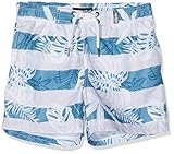 eine Tasche hinten Chiemsee Jungen Badehosen, Blue/White, 170/176