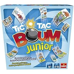 Goliath - Tic Tac Boum Junior, Juego de Cartas , Encuentra la Palabra (70508)