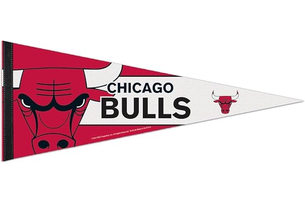 WinCraft Fanion NBA 69595014 Chicago Bulls Premium 30,5 x 76,2 cm