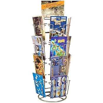 Présentoir En Bois Pour Cartes De Vœux - Multilayer, Dimensions 25x10.5x22.5 Cm, Pour Brochures, Autocollants, Bureau