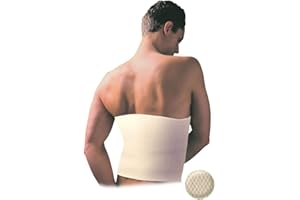 Tonus Elast Ceinture Chauffante Lombaire, Anti-Froid Bande en Laine et Coton pour Femmes et Hommes, Gaine Thermique, Prévention des Maux de Dos, Douleurs Rénales, Névralgies (Large)