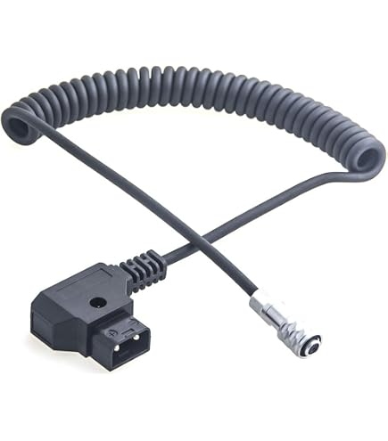 Eonvic 6-Pin Auf V-Mount Adapterkabel – 10 Cm, Für DJI Ronin 4D Kamera, Getestet & EMV-geschirmt
