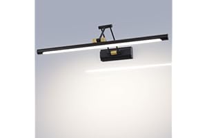 TYhogar LED lampada da parete luce specchio bagno 12W 57CM luce immagine luce specchio bagno illuminazione interna luce armadio luce pittura ad olio luce trucco 4000K IP44 impermeabile