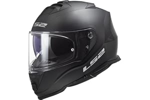 LS2, Full face motorcycle helmet STORM II SOLID mat czarny, L