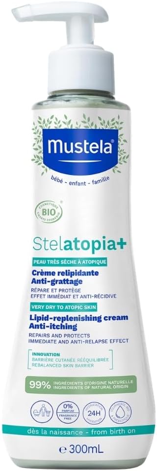 Mustela Stelatopia Cilt Bariyeri Yenileyici - Rahatlatıcı Krem 300ml
