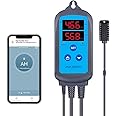 INKBIRD WiFi Humidity Controller IHC-200 Hygrostats Humidistat Humidifier Dehumidifier with Wireless Alarm for Greenhouse Garden Grow Tent Plant Growing Seeding Reptile Incubation (EU Plug)