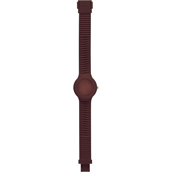 HIP HOP, Numbers Collection, Orologio Donna, con Cinturino in Silicone Intercambiabile, Pratica Chiusura, Cassa 32 mm, Movimento al Quarzo, Resistente all'Acqua, Lunghezza Regolabile, Nero : Binda Italia