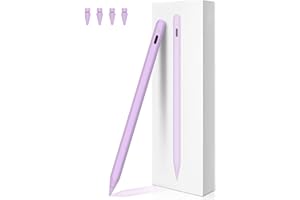 Pencil 2. Generation für iPad, BONZATA Pencil 2nd Generation with Magnetic Wireless Charging Purple Magnetischer Kabelloser Stift für iPad 6/7/8/9/10, Mini 5/6, Air 3/4/5, iPad Pro 11" &12.9" Lila