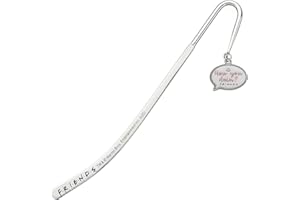 FRIENDS TV Show The Carat Shop Marque-page Argenté. FTBM0015