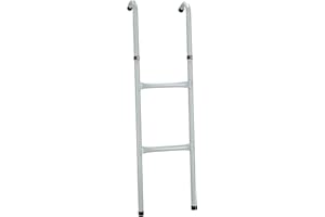 SPRINGOS Escalera universal para cama elástica con marco de altura de 70 a 90 cm, 2 peldaños