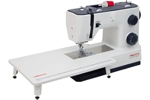 Necchi Q132A Nähmaschine Automatischer Nadeleinfädler, 32 Stiche, Hochleistungsleistung