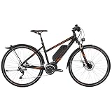  Bergamont - S de Helix 7.0 Mujer bicicleta de trekking Pedelec eléctrico Negro/Naranja 2017
