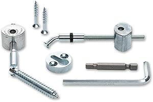 BLUEPRINT JOINERY LTD Blueprint Joinery Stair Handrail to Newel Post Fixing Kit (Angled) - Hidden Fix System for Stair Rail & Landing Rail to Newel Posts. Straight or Angled Fixing Kit Supplied in Pairs.