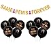Produktbild BigLion Hen Party Bunting Banner 'Same Penis Forever' Ballon Bachelorette Party für Jungegesellinenparty Braut Dusche (2)