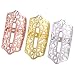 Produktbild Flex 2 Armbänd Abdeckung Hülsenschutz Zubehör, CAM-ULATA Glänzendes Metall-Schmuck Schutz Hülle für Fitbit Flex 2 Fitness Armband, Silber + Gold + Roségold