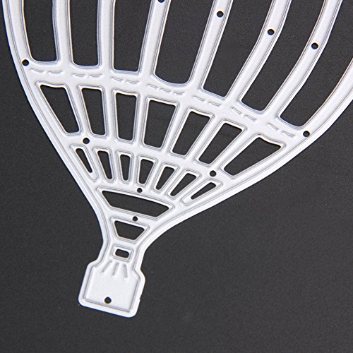 Amazingdeal365 Balon Metall Form Schablonen Schneiden DIY Dekor Sammelalbum Karten Buchzeichen Lesezeichen als Geschenk für Freunde Geburtstag Kinder,Kindergarten Hobby Schule Handarbeit Unterricht usw. Ein tolles Geschenk! - 7