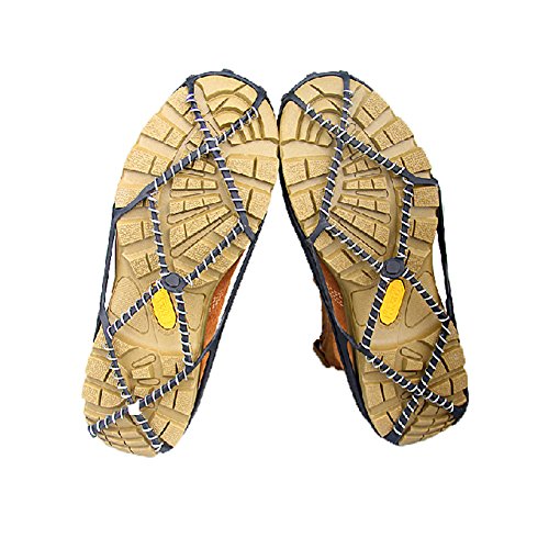 Blancho Ultra léger Durable Pro Traction Crampons antidérapants Chaussures Grips