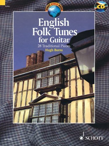English Folk Tunes for Guitar: 28 Traditional Pieces