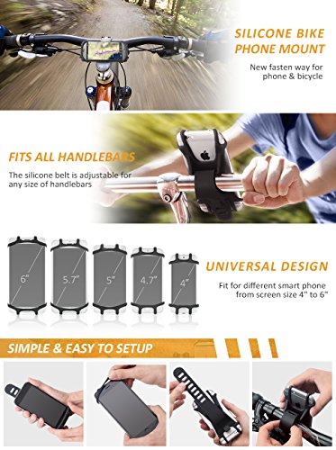 Soporte del Tel fono M vil para Bicicletas y Motos Universal Ultra Estable con una sujeci n perfecta--Fnova reviews Soporte del Tel fono M vil para Bicicletas y Motos Universal Ultra Estable con una sujeci n perfecta--Fnova