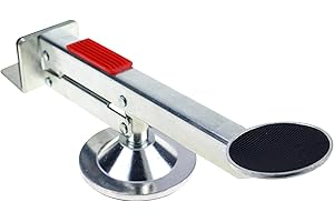 AIDNTBEO Lève-porte et planche, pivotant, outil d'installation pour porte et planche, argent