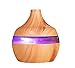 Produktbild 300ml USB Reinste Naturals Ätherisches Öl Diffusor, HomeYoo Kühler Nebel Electric Aroma Spa Ultraschall Aromatherapie Luftbefeuchter - Auto Shut-Off & 7 Farbe LED-Leuchten (Neu 2017 Modell)