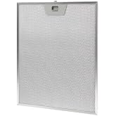 Pop&uuml;ler Davlumbaz Filtresi, 25,3x30 cm, Aspirat&ouml;r Tel Filtre, &Ouml;nkısım Tek, Arka Kısım Tırnaksız, 00431222 (Bosch DWK096751, D