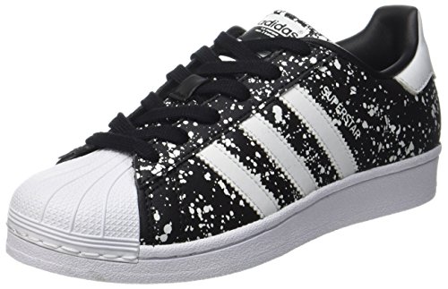 Adidas Damen Superstar Laufschuhe, Mehrfarbig (Core Black/Ftwr White/Core Black), 38 EU