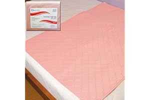 Omnitex Protège-lit lavable avec coussin d'incontinence 90 x 90 cm, capacité d'absorption 3 l