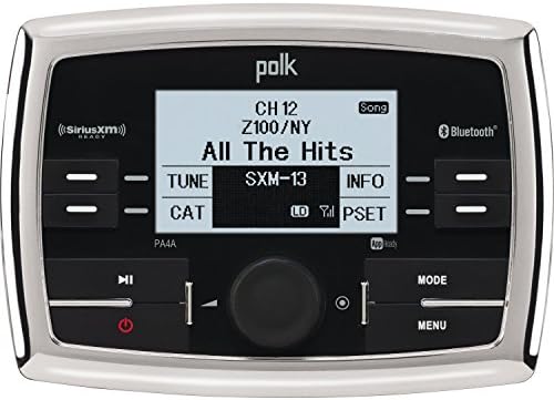 Polk Ultramarine pa4 a – Waterproof Stereo Marine, Color Black, Size M