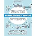 First 130 High Frequency Words in Cartoons: Activity Sheets and Flash Cards