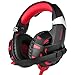 Produktbild Docooler ONIKUMA K2 USB Gaming Headset Über Ohr 7.1 Kanal Gaming Kopfhörer mit LED-Licht und Mikrofon für PC Computer Laptop
