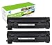 Aztech 2 Pack Toner Cartridges Replaces HP 85A CE285A Black, Standard Yield (1,600 pages) Used for HP LaserJet Pro P1100 P1102 P1102W P1102WHP RS.4339.00