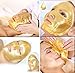 ONE1X - 1Set FACE,EYE,NECK Crystal 24K Gold Powder Gel Collagen Mask Masks Sheet Patch, Anti Ageing Aging, Remove Bags, Dark Circles & Puffiness, Skincare, Anti Wrinkle, Moisturising, Moisture, Hydrating, Uplifting, Remove Blemishes & Blackheads Product. Firmer, Smoother, Tone, Regeneration Of Skin. Suitable For Home Use Hot or Cold.